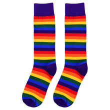 Load image into Gallery viewer, Rainbow Striped Socks
