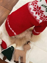 Load image into Gallery viewer, Red Pet Christmas Sweater | NCS
