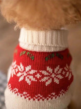 Load image into Gallery viewer, Red Pet Christmas Sweater | NCS
