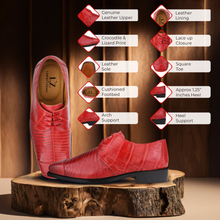 Load image into Gallery viewer, Casanova Leather Oxford Style Dress Shoes
