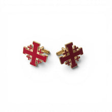 Load image into Gallery viewer, Red Jerusalem Cross Accessory Gift Set
