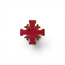Load image into Gallery viewer, Red Jerusalem Cross Accessory Gift Set
