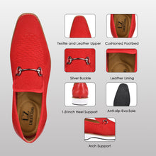 Load image into Gallery viewer, Jack Mens Leather Textile Casual Loafers

