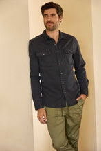 Load image into Gallery viewer, Jeb Tencel Shirt - Navy

