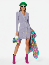 Load image into Gallery viewer, Retro Knitted Hepburn Dress For Women, Greenwich Village, BYMANYC New York.
