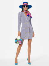 Load image into Gallery viewer, Retro Knitted Hepburn Dress For Women, Greenwich Village, BYMANYC New York.
