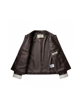 Load image into Gallery viewer, Retro PU Leather Jacket For Women, Brooklyn Heights, BYMANYC New York.
