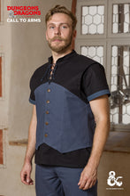 Load image into Gallery viewer, Dungeons &amp; Dragons Rogue Hooded Vest Woad Blue
