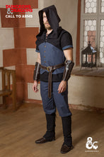 Load image into Gallery viewer, Dungeons &amp; Dragons Rogue Hooded Vest Woad Blue
