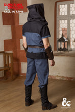 Load image into Gallery viewer, Dungeons &amp; Dragons Rogue Hooded Vest Woad Blue
