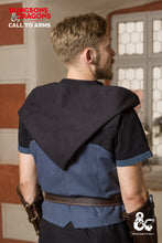 Load image into Gallery viewer, Dungeons &amp; Dragons Rogue Hooded Vest Woad Blue
