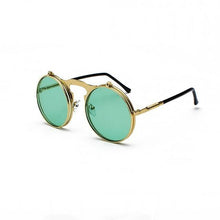 Load image into Gallery viewer, Round Flip-Up Retro Sunglasses Collection - 14 Colors
