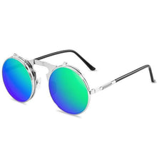 Load image into Gallery viewer, Round Flip-Up Retro Sunglasses Collection - 14 Colors
