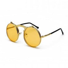 Load image into Gallery viewer, Round Flip-Up Retro Sunglasses Collection - 14 Colors
