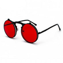 Load image into Gallery viewer, Round Flip-Up Retro Sunglasses Collection - 14 Colors
