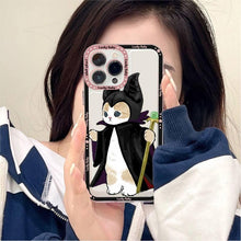 Load image into Gallery viewer, Cute Cat Phone Case For Iphone 11 12 13 Mini Pro Max 14 Pro Max Case Shell Cartoon Patterned Case Cover Soft Clear Cover Flexible Ultra Slim Anti-scratch Bumper Protective Cover For Iphone
