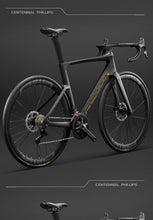 Load image into Gallery viewer, 2025 New Ultra-Light Carbon Fiber Road Bike Fast Racing Bicycle with Hydraulic Disc Brakes 16/24-Speed Gear Shift Drop Handlebar
