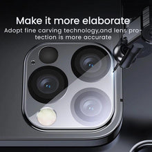 Load image into Gallery viewer, 3Pcs Camera Lens Glass for IPhone 13 14 Pro Max 11 12 Pro Protective Glass Camera Lens Protector for IPhone 13 14 Glass Camera Lens Protector Compatible for iPhone
