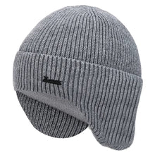 Load image into Gallery viewer, Fleece-Lined Earflap Cap – Warm Winter Outdoor Beanie
