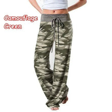 Load image into Gallery viewer, Plus Size Wide-Leg Drawstring Lounge Pants Casual Comfort
