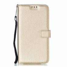 Load image into Gallery viewer, Solid Color Leather Wallet Case For iPhone 14 XS MAX 11 Pro 12 mini 13 Flip Cover Card Slot Mobile Phone Case  Wallet Mobile Phone Case Leather Flip Case Wallet Colorful Protective Case
