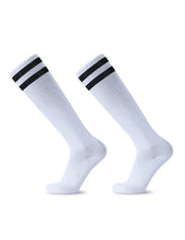 Load image into Gallery viewer, Striped Kids' Football Socks
