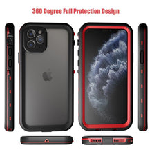 Load image into Gallery viewer, Waterproof Case For iPhone 14 13 12 11 Pro Max 14Plus 12Pro Durable Water Proof Cover Sport 360 Protect iPhone12 Mini  Waterproof Case for iPhone Drop Resistant Iphone Clear Back
