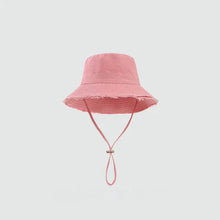 Load image into Gallery viewer, Unisex Tassel Cotton Bucket Hat
