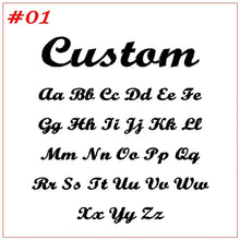 Load image into Gallery viewer, Custom Name Bangle for Women Stainless Steel Personalized Letter Adjustable Big Bangle Jewelry Girlfriend Gift Pulseira Feminina
