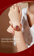 Load image into Gallery viewer, OLEVS Luxury Fashion Ladies' Watches Rose Gold Top Brand Original Quartz Watch for Women Stainless Steel Mesh Strap Love Dial
