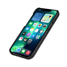 Load image into Gallery viewer, Unique Leather Case For iPhone 13 14 11 12 Pro Max XR X XS Strong Hard Shockproof Cover Green Leather Cover Classic Fashion Case for iPhone Protective Case
