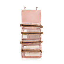 Load image into Gallery viewer, Detachable Cosmetic Bag Portable Large Capacity 4 in 1 Makeup Bags Portable Folding Travel Cosmetics Storage Toiletry Bag
