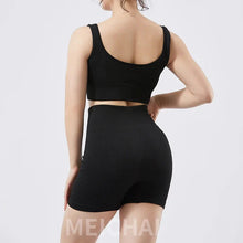Load image into Gallery viewer, 🖤 Ribbed Seamless Yoga Set
