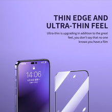 Load image into Gallery viewer, 4PCS Tempered Protective Glass For iPhone 14 13 12 11 Pro Max Mini Screen Protector On iPhone 14 Plus 11 X XR XS Max 6 7 8 Glass Military Grade Shockproof Anti Yellowing Screen Protector
