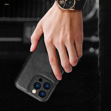 Load image into Gallery viewer, Luxury PU leather Phone Case For iPhone 14 13 Pro Max 12Pro 11Pro Max 13 12 Pro XS MAX XR X SE 7 8 plus Fashion Back Cover Leather Back Case for iPhone 14 Pro  Shockproof Cover for iPhone
