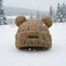 Load image into Gallery viewer, Letter Bear Ears Knitted Woolen Hat – Cute Cat-Ears Beanie for Women
