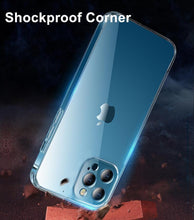 Load image into Gallery viewer, Ultra Thin Clear Soft Silicone Phone Case For iPhone 14 13 12 11 Pro Max XS X XR 7 8 Plus Mini Shockproof Protect Cover  Crystal Clear Anti-Scratch Case Protect the Camera Lens Shockproof Bumper Cover Phone Case
