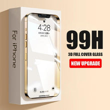 Load image into Gallery viewer, 2PCS 3D Tempered Glass on For iphone 11 12 13 14 Pro Max 14 Plus Screen Protector Protective Glass For iphone X XS MAX 7 8 Plus Glass Horizontal Privacy Glass Screen Protector for Gaming &amp; Streaming
