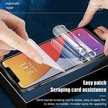 Load image into Gallery viewer, 2PCS Hydrogel Silicone Screen Protector Full Glue Cover Sticker Film For iPhone 12 XS Max XR For iphone 13 X 7 8 6S 11 pro max  Hydrogel Protective Film Transparent Soft Screen Protectors
