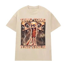 Load image into Gallery viewer, Tung Tung Tung Sahur Meme T-Shirt
