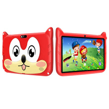 Load image into Gallery viewer, BDF 7 Inch Kid Tablet Android 13, 4GB RAM 64GB ROM,1TB Expand,5G WiFi,4000MAH Battery,Dual Camera, Children's Gift Kids Software
