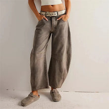Load image into Gallery viewer, Women’s Mid Rise Wide Leg Jeans
