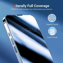 Load image into Gallery viewer, 2PCS 3D Tempered Glass on For iphone 11 12 13 14 Pro Max 14 Plus Screen Protector Protective Glass For iphone X XS MAX 7 8 Plus Glass Horizontal Privacy Glass Screen Protector for Gaming &amp; Streaming
