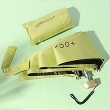 Load image into Gallery viewer, 1Pc 55% Off Mini Sun Umbrella Pocket Rain Umbrella Vinyl Folding UV Ultraviolet Protection Sun Shade Pocket Parasol Capsule
