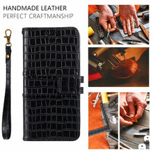 Load image into Gallery viewer, Luxury Pattern Flip Case For iPhone 13 12 Mini 11 Pro Leather Holder Card Stand Wallet Cover Protection Anti Radiation Wallet Phone Case For iPhone
