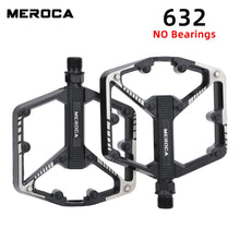 Load image into Gallery viewer, Bicycle Pedals Sealed DU Bearing Nonslip Pedal Mountain Road Bike Cycling Alloy Platform Mtb Pedal
