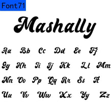 Load image into Gallery viewer, Custom Name Bangle for Women Stainless Steel Personalized Letter Adjustable Big Bangle Jewelry Girlfriend Gift Pulseira Feminina
