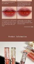 Load image into Gallery viewer, Lip Gloss Long Lasting Moisturizing Easy Halo Dyeing Waterproof Mirror Water Glass Transparent Color Cosmetics
