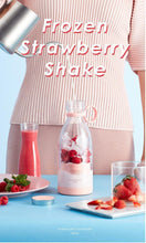 Load image into Gallery viewer, Portable Electric Juicer Blender Usb Mini Fruit Mixers Juicers Fruit Extractors Food Milkshake Multifunction Juice Maker Machine Personal Size Small Blender for Shakes Juice &amp; Smoothies Mini Blender
