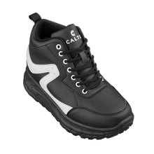 Load image into Gallery viewer, CALTO - S22772 - 4 Inches Taller (Black/White) - Hiking Style Boots
